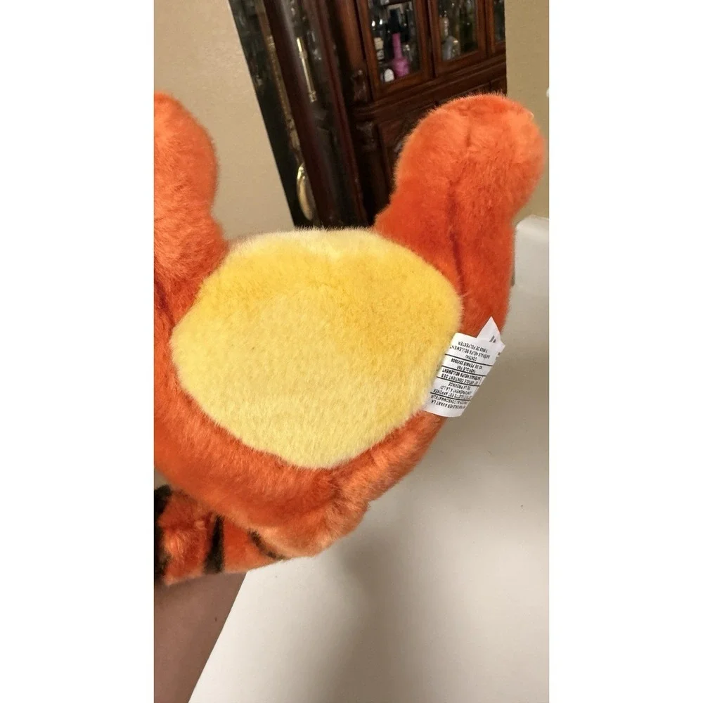 Disney Store Autumn Fall Tigger Plush Blue Sweater Scarf‎ Hat 13